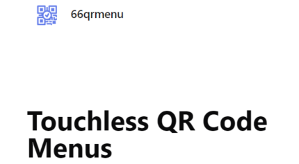 66QrMenu Touchless QR Menus (v45.0.0) [Activated]