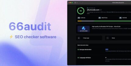 66audit v7.0.0 – SEO audits Software [Activated]
