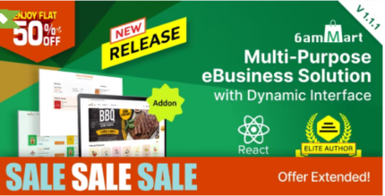 6amMart React User Website v3.2