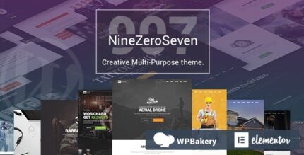 907 Theme (v5.3.16) Responsive Multi-Purpose WordPress [Activated]