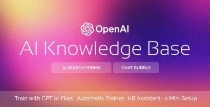 AI Knowledgebase Premium v1.1.2 – WordPress AI Support Assistant