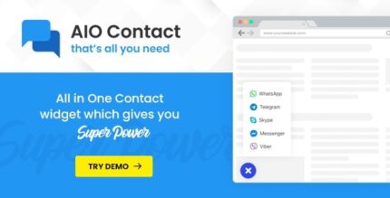 AIO Contact (v3.1.0) All in One Contact Widget