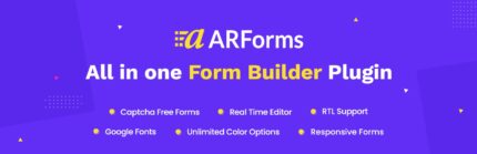 ARForms v7.4 + All Addons Pack [Addons Updated] [Activated]