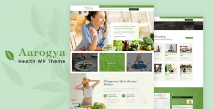 Aarogya (v2.8) Nutrition & Dietitian WordPress Theme