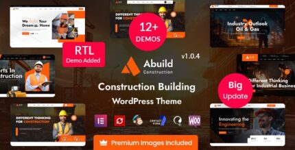 Abuild (v1.1.6) Construction WordPress Theme