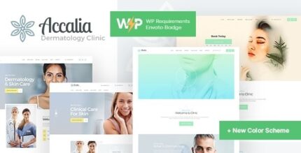 Accalia (v1.5.2.1) Dermatology Clinic WordPress Theme