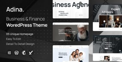 Adina (v1.0.0) Business & Finance WordPress Theme