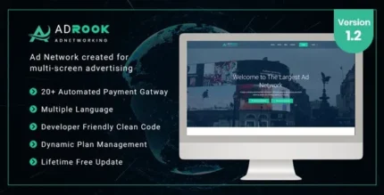 AdsRock (v3.2) Ads Network & Digital Marketing Platform