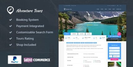 Adventure Tours (v5.3.0) WP Tour Travel Theme