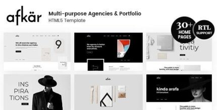 Afkar (v1.0.5) Creative Multi-Purpose HTML Theme