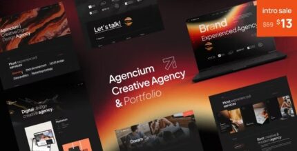Agencium (v1.0.19) Creative Agency & Portfolio WordPress Theme