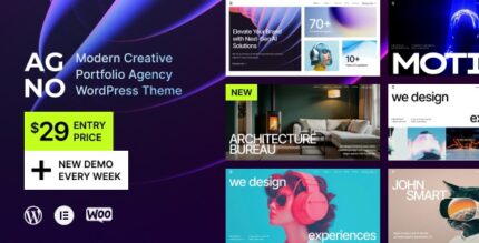 Agno (v1.1.0) Creative Portfolio Agency WordPress Theme