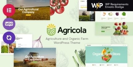 Agricola (v1.21) Agriculture and Organic Farm WordPress Theme