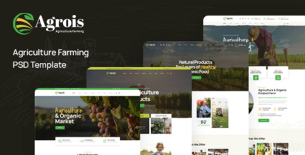 Agrios (v1.2.5) Agriculture Farming WordPress Theme
