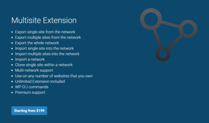 All In One WP Migration Multisite Extension (v4.55) [Fixed*]