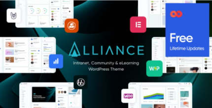 Alliance v3.11 Intranet & Extranet WordPress Theme [Activated** ]