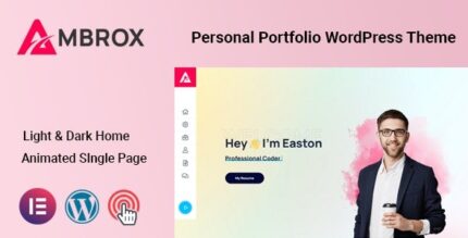 Ambrox (v1.0.2) Personal Portfolio WordPress Theme