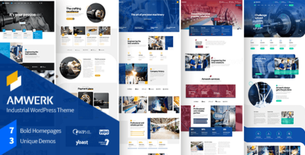 Amwerk (v1.2.9) Industry WordPress Theme