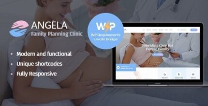 Angela (v1.3.3) Family Planning Clinic WordPress Theme