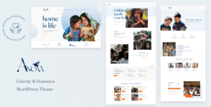 Anova (v1.1.1) Charity & Donation WordPress Theme