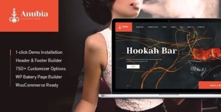 Anubia (v1.0.14) Smoking and Hookah Bar WordPress Theme