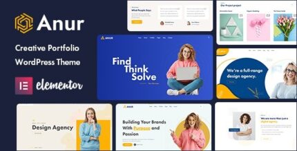 Anur (v1.0.5) Portfolio WordPress Theme