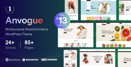 Anvogue (v3.4.0) Multipurpose WooCommerce WordPress Theme