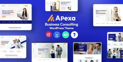 Apexa (v2.2.0) Multipurpose Business Consulting WordPress Theme
