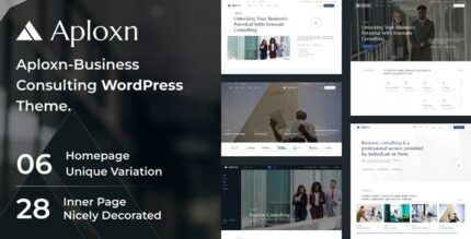 Aploxn (v1.2.0) Business Consulting WordPress Theme