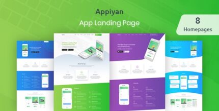 Appiyan v1.0 – App landing HTML 5 Template