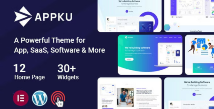 Appku (v2.0) SaaS Landing Page WordPress Theme