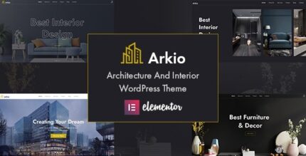 Arkio (v1.0.5) Architecture & Interior WordPress Theme