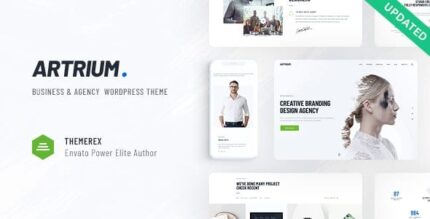 Artrium (v1.0.13) Creative Agency & Web Studio WordPress Theme