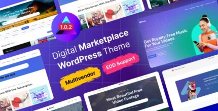 Aseet (v1.0.1) Digital Marketplace WordPress Theme