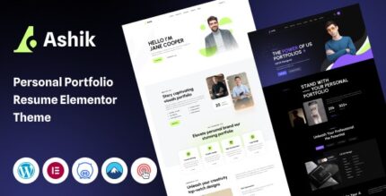 Ashik v1.0 Personal Portfolio WordPress Theme
