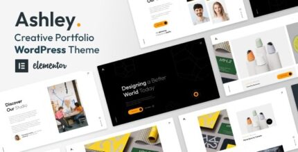 Ashley (v1.9.0) Creative Portfolio WordPress Theme
