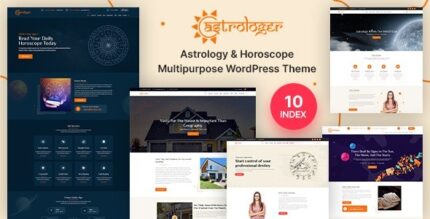Astrologer (v2.6) Horoscope and Astrology WordPress Theme
