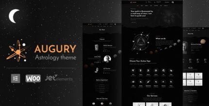 Augury (v3.5) Horoscope, Astrology WordPress Theme