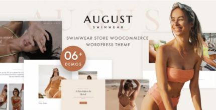 August (v1.0.34) Swimwear WooCommerce WordPress Theme