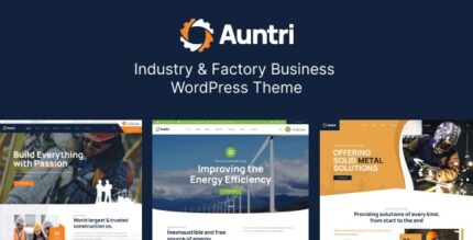 Auntri (v1.1.1) Industry & Factory WordPress Theme