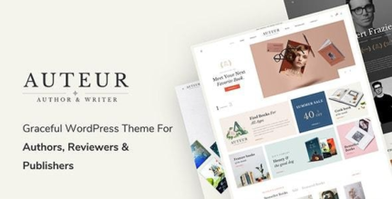 Auteur (v8.6) WordPress Theme for Authors and Publishers