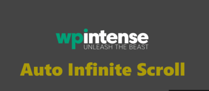 Auto Infinite Scroll by WP Intense v1.62