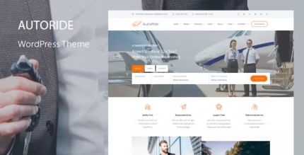 AutoRide (v3.6) Chauffeur Booking WordPress Theme