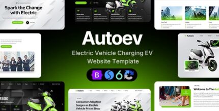 Autoev v1.0.1 Electric Vehicle Charging WordPress Theme