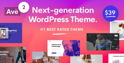 Ave v2.9.1 [Activated] – Responsive Multi-Purpose WordPress Theme
