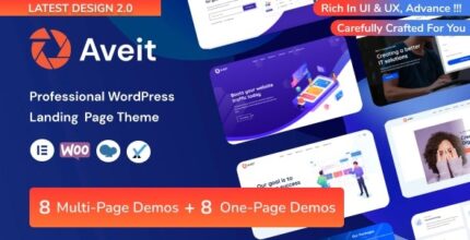 Aveit (v3.6) Landing Page WordPress