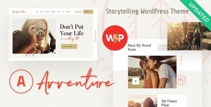 Avventure (v1.1.12) Personal Travel & Lifestyle Blog WordPress Theme