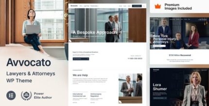 Avvocato (v31.0) Law Firm WordPress Theme [Activated]