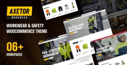 Axetor v1.1.1 – Workwear & Safety WooCommerce Theme