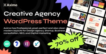 Aximo (v1.0.5) Creative Agency WordPress Theme